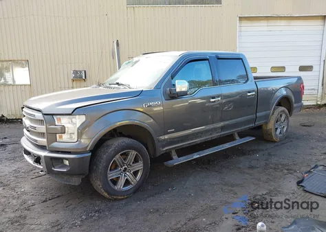 2015 Ford F-150 Platinum from USA, damaged, VIN 1FTFW1EG0FFB79330